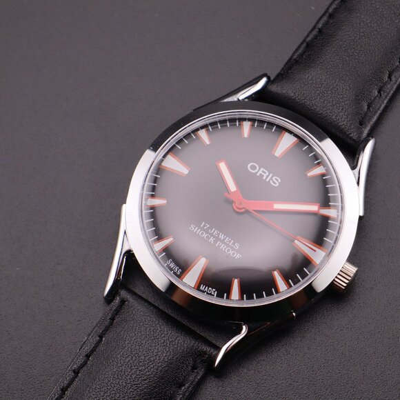 Oris Vintage Swiss 17 Jewels Hand-Wound Mechanical Men's Watch  - FREE SHIPPING - Picture 5 of 12